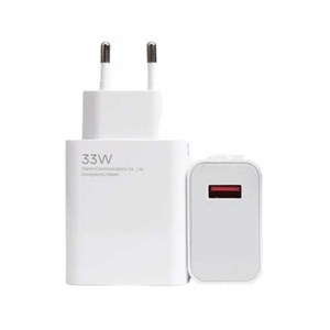 شارژر شیائومی توان 33 وات دو پین Charger Xiaomi 33W Dual Pin  