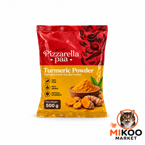 پودر زردچوبه پیزارلا Pizzarella Paa Turmeric وزن 500 گرم 