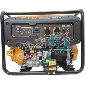 موتور برق ۸.۵ کیلووات بنزینی تک فاز استارتیETQ مدل MG10800E
