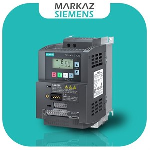 اینورتر تک فاز زیمنس سری V20 توان ۱٫۱ کیلووات کدفنی۶SL3210-5BB21-1UV1