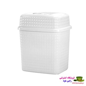 سطل زباله بادبزنی دو درب آنیل طرح مایا هوم کت