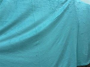 پتو مسافرتی تک رنگ فیروزه یک نفره