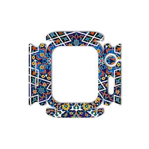 برچسب ماهوت طرح Imam-Reza Shrine-Tile مناسب برای ساعت هوشمند اپل Watch 4 - 40mm بسته 2 عددی 