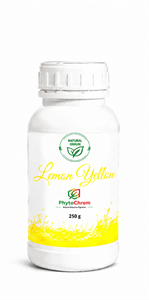 رنگ طبیعی خوراکی مایع زرد لیمویی، مناسب سیستم‌های آبی و امولسیونی  (250 گرم)