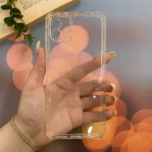 کاور شارک قاب مدل ژله ای شفاف مناسب برای گوشی موبایل سامسونگ Galaxy A04M13 5G