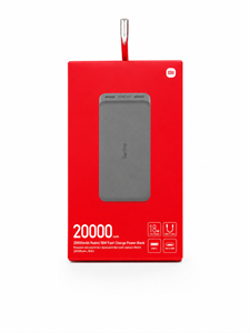 پاوربانک شیائومی 20000 میلی‌آمپر 3 پورت فست شارژ | Xiaomi Power Bank
