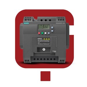 اینورتر تکفاز زیمنس Siemens V20 توان 2.2KW فیلتردار کدفنی 6SL3210-5BB22-2AV0