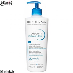 مرطوب کننده و آبرسان اتودرم بایودرما پوست خشک Bioderma Atoderm