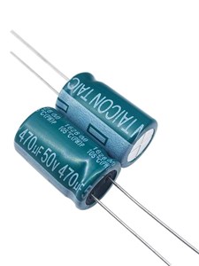 خازن الکترولیتی 470uF / 50V مارک TAICON P(PW)