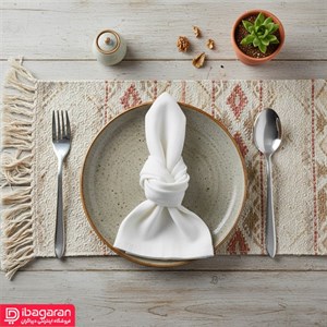 قاشق چنگال 12پارچه استیل مدل یونیک