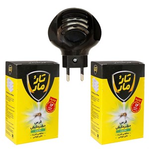 حشره کش برقی و قرص حشره کش بدون بو تار و مار مدل T300 مجموعه 3 عددی