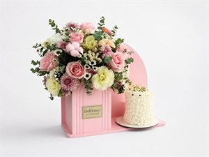 باکس گل و کیک برای تبریک روز پزشک با ارسال فوری