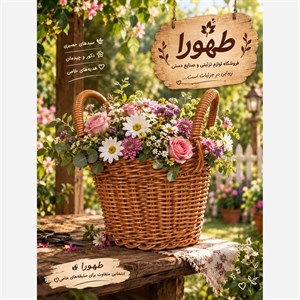 سبد میوه دسته دار