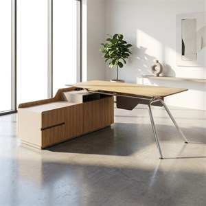 میز مدیریتی Zenith Chrome