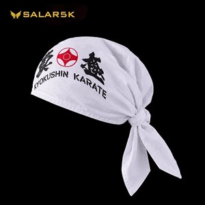 دستمال سر کیوکوشین کاراته سفیدپک 6 عددیهاچی ماکی