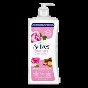 لوسیون بدن سنت ایوز حاوی عصاره گل رز و روغن آرگانST.Ives