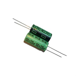 خازن الکترولیتی 220uF / 100V مارک TAICON (HH)