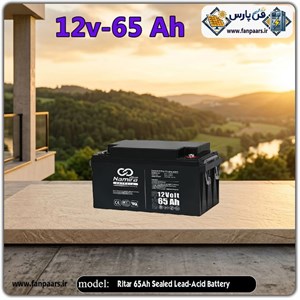 باتری ۶۵ آمپر ساعت نامیرا مدل NB12-65 (سیلد اسید ۱۲ ولت مخصوص یو پی اس و خورشیدی)
