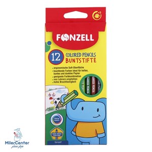 آبرنگ 24 رنگ فونزل مدل قرصی (FONZEL)