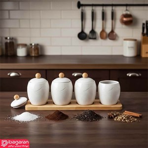 جا ادویه چوب چینی ریور 4 عددی مدل 08-9652