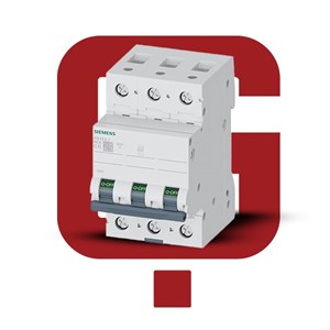 5SL6313-7 کلید مینیاتوری زیمنس 13 آمپر سه پل ، تیپ C