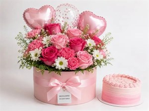 گل و کیک سالگرد آشنایی (ترند)