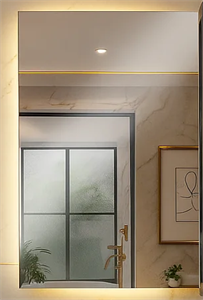 آینه بک لایت 50*70 نچرال مستطیل