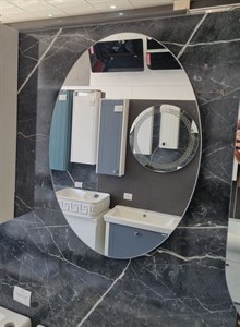 آینه بک لایت بیضی نچرال 50*70