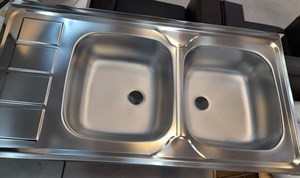 سینک اخوان 50*100 دولگن  راست