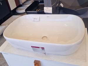 روکابینتی مستطیل بدون شیر  سفید MG 60