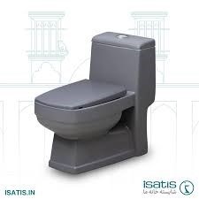توالت فرنگی ایساتیس کیمیا طوسی M(درجه 1)