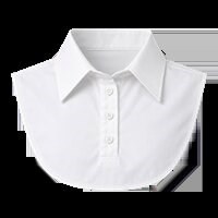 یقه حجاب سفید