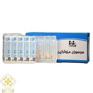 سرسوزن مزوتراپی آوا 25mm 25G بسته 100 عددی