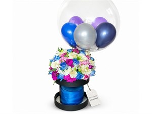باکس گل و کیک شروع کسب و کار جدید با ارسال فوری