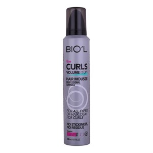 موس مو بیول مدل 4 FINE CURLS مناسب موهای فر حجم 200 میلی لیتر