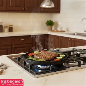 تابه گریل چدن ریور مدل 8681