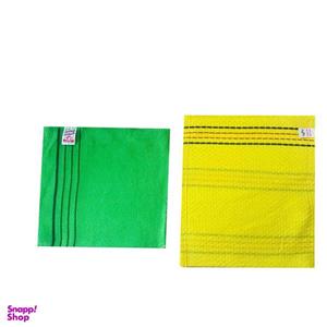 کیسه حمام مدل ژاک بسته 2 عددی