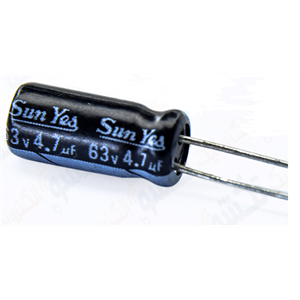 خازن الکترولیت  4.7uF-63V