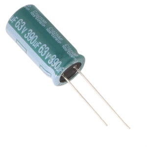 خازن الکترولیت  390uF-63V