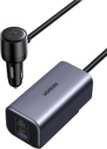 شارژر فندکی با توان 150 وات با فناوری PD 3.1 و پورت USB-C یوگرین مدل EC706
