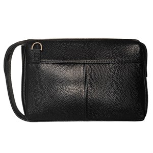 کیف پاسپورتی دوشی قفل دار چرم طبیعی PB740