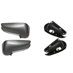 قاب و فلاپ آینه خودرو کالانیکس مدل FEL-PARSGRY-10435 مناسب برای پژو پارس مجموعه 4 عددی