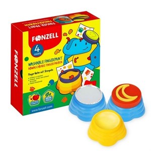 رنگ انگشتی 4 رنگ سری Kids
