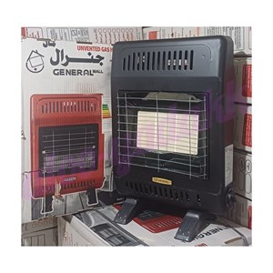 بخاری گازی سفالی بدون دودکش JENERAL MALL با برچسب انرژی و گارانتی 2 ساله
