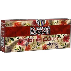 رنگ پارچه 6رنگ 35 میل ترمه باران