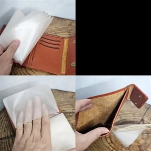 کیف پول و جامدارکی مردانه دو دکمه با 18 جاکارتی