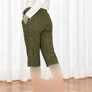 شلوارک زنانه طرحدار بنگلادشی پنبهای سایز L XL XXL تنخور شیک و راحت چهارفصل بدون آبرفت و رنگ رفت