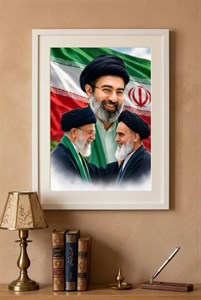 قاب رهبران انقلابقاب عکس هنری و مذهبی A4