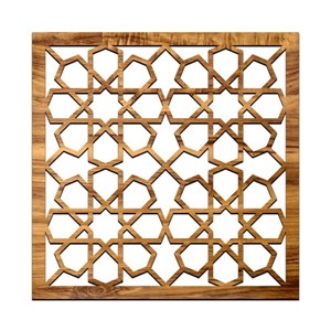 تایل سقفی کد LMG0030-A سایز 60 60 سانتی متر بسته 4 عددی