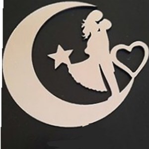 گیفت نامزدی،کد7،جنس مولتی استایل،دردورنگ طلایی و نقره ای،بسته 8تایی،سایز10 سانت